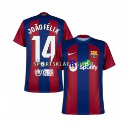 FC Barcelona drakt Joao Felix 14 Hjemmetrøye Kort erm 2023-2024, Herre FC Barcelona drakt Joao Felix 14 Hjemmetrøye Kort erm 2023-2024, Herre