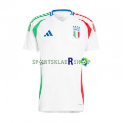 Italia drakt Bortetrøye Kort erm Euro 2024, Herre