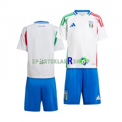 Italia drakt Bortetrøye Kort erm Euro 2024, Barnesett
