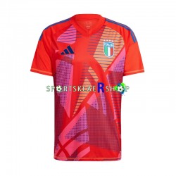 Italia drakt Keeper Hjemmetrøye Kort erm Euro 2024, Herre