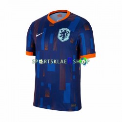 Nederland drakt Bortetrøye Kort erm Euro 2024, Herre