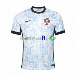 Portugal drakt Bortetrøye Kort erm Euro 2024, Herre