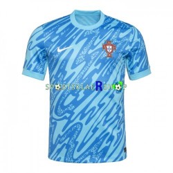 Portugal drakt Keeper Tredjetrøye Kort erm Euro 2024, Herre