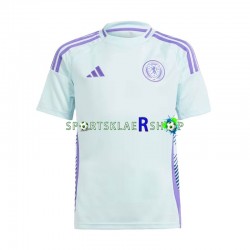 Skottland drakt Bortetrøye Kort erm Euro 2024, Herre