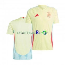 Spania drakt Bortetrøye Kort erm Euro 2024, Herre