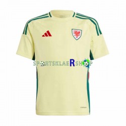 Wales drakt Bortetrøye Kort erm 2024, Herre