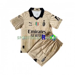 AC Milan drakt Special Keeper Hjemmetrøye Kort erm 2022-23 , Barnesett AC Milan drakt Special Keeper Hjemmetrøye Kort erm 2022-23 , Barnesett