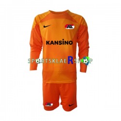 AZ Alkmaar drakt Keeper Tredjetrøye Lang erm 2022-23 , Barnesett