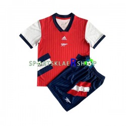 Arsenal drakt Icon Retro Hjemmetrøye Kort erm 2022-23 , Barnesett