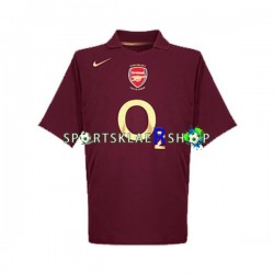 Arsenal drakt 2005 Retro Hjemmetrøye Kort erm , Herre