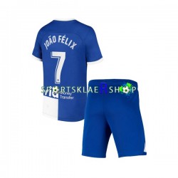 Atlético Madrid drakt Joao Felix 7 120 Anniversary Hjemmetrøye Kort erm 2022-23 , Barnesett