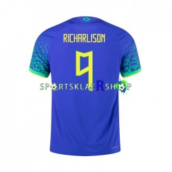 Brasil drakt RICHARLISON 9 Bortetrøye Kort erm 2022 , Herre