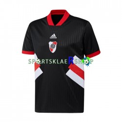 CA River Plate drakt Icon Retro Hjemmetrøye Kort erm 2022-23 , Herre