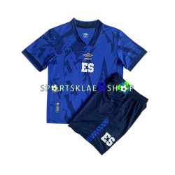 EL Salvador drakt Hjemmetrøye Kort erm 2023 , Barnesett