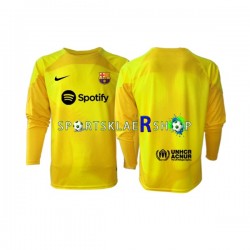 FC Barcelona drakt Keeper Fjerdetrøye Lang erm 2022-23 , Herre