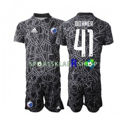 FC København drakt Andreas Dithmer 41 Keeper Hjemmetrøye Kort erm 2022-23 , Barnesett FC København drakt Andreas Dithmer 41 Keeper Hjemmetrøye Kort erm 2022-23 , Barnesett