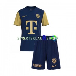 FC Utrecht drakt Tredjetrøye Kort erm 2022-23 , Barnesett