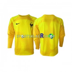 Frankrike drakt Keeper Tredjetrøye Lang erm VM 2022 , Herre