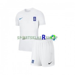 Hellas drakt Bortetrøye Kort erm 2022-23 , Barnesett