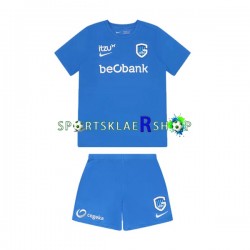 KRC Genk drakt Hjemmetrøye Kort erm 2022-23 , Barnesett