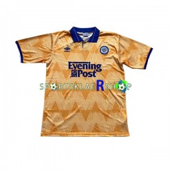 Leeds United drakt Retro Bortetrøye Kort erm 1991-1992 , Herre
