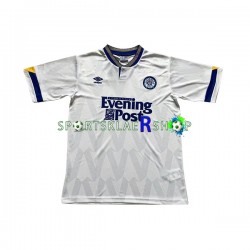 Leeds United drakt Retro Hjemmetrøye Kort erm 1991-1992 , Herre