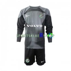 Maccabi Haifa drakt Keeper Hjemmetrøye Lang erm 2022-23 , Barnesett