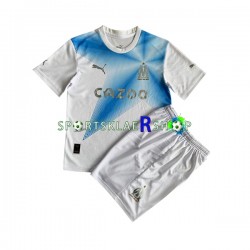 Olympique de Marseille drakt Anniversary Hjemmetrøye Kort erm 2022-23 , Barnesett