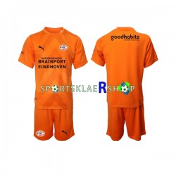 PSV Eindhoven drakt Keeper Bortetrøye Kort erm 2022-23 , Barnesett