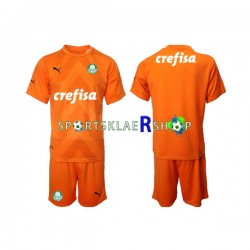 Palmeiras drakt Keeper Tredjetrøye Kort erm 2022-23 , Barnesett