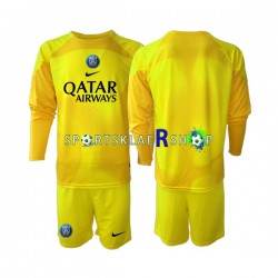 Paris Saint-Germain drakt Keeper Tredjetrøye Lang erm 2022-23 , Barnesett