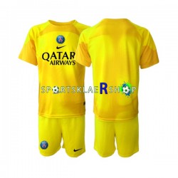 Paris Saint-Germain drakt Keeper Tredjetrøye Kort erm 2022-23 , Barnesett