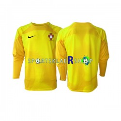 Portugal drakt Keeper Hjemmetrøye Lang erm VM 2022 , Herre