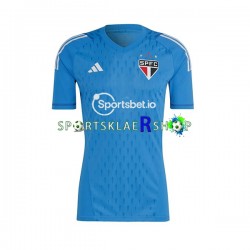 Sao Paulo drakt Keeper Bortetrøye Kort erm 2023 , Herre