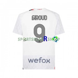 AC Milan drakt Olivier Giroud 9 Bortetrøye Kort erm 2023-2024 , Herre
