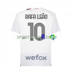 AC Milan drakt Rafael Leao 10 Bortetrøye Kort erm 2023-2024 , Herre