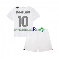 AC Milan drakt Rafael Leao 10 Bortetrøye Kort erm 2023-2024 , Barnesett