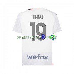 AC Milan drakt Theo 19 Bortetrøye Kort erm 2023-2024 , Herre