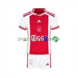 AFC Ajax drakt Hjemmetrøye Kort erm 2023-2024 , Barnesett