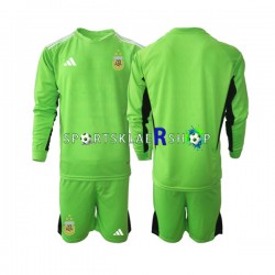 Argentina drakt Keeper Hjemmetrøye Kort erm 2023-2024 , Barnesett