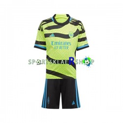 Arsenal drakt Bortetrøye Kort erm 2023-2024 , Barnesett