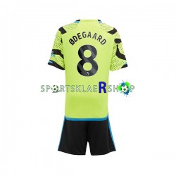 Arsenal drakt Odegaard 8 Bortetrøye Kort erm 2023-2024 , Barnesett
