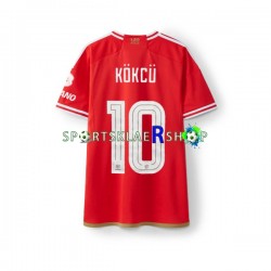 Benfica drakt Orkun Kokcu 10 Hjemmetrøye Kort erm 2023-2024 , Herre