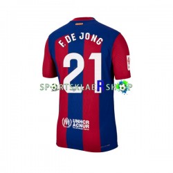 FC Barcelona drakt Frenkie de Jong 21 Hjemmetrøye Kort erm 2023-2024 , Herre