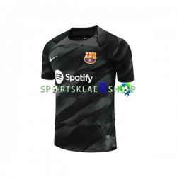 FC Barcelona drakt Keeper Bortetrøye Kort erm 2023-2024 , Herre