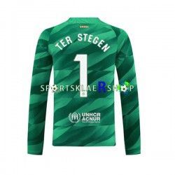 FC Barcelona drakt Ter Stegen 1 Keeper Hjemmetrøye Lang erm 2023-2024 , Herre