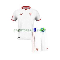 Sevilla FC drakt Hjemmetrøye Kort erm 2023-2024 , Barnesett