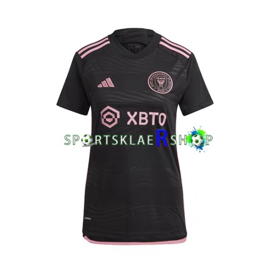 Inter Miami drakt Bortetrøye Kort erm 2023-2024 , Dame