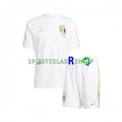 Italia drakt Anniversary Hjemmetrøye Kort erm 2023 , Barnesett