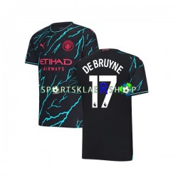 Manchester City drakt Kevin De Bruyne 17 Tredjetrøye Kort erm 2023-2024 , Herre